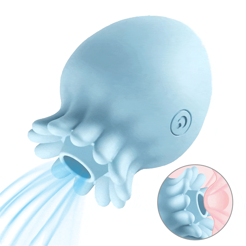 Jellyfish 10 Frequency Sucking Vibrator Adult Sex Toy featured image