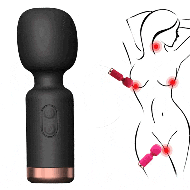 Mini Strong Shock Vibrator - Multi-Frequency Small Massager featured image