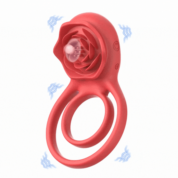 Rose Cock Ring Vibrator & Clit Stimulator featured image