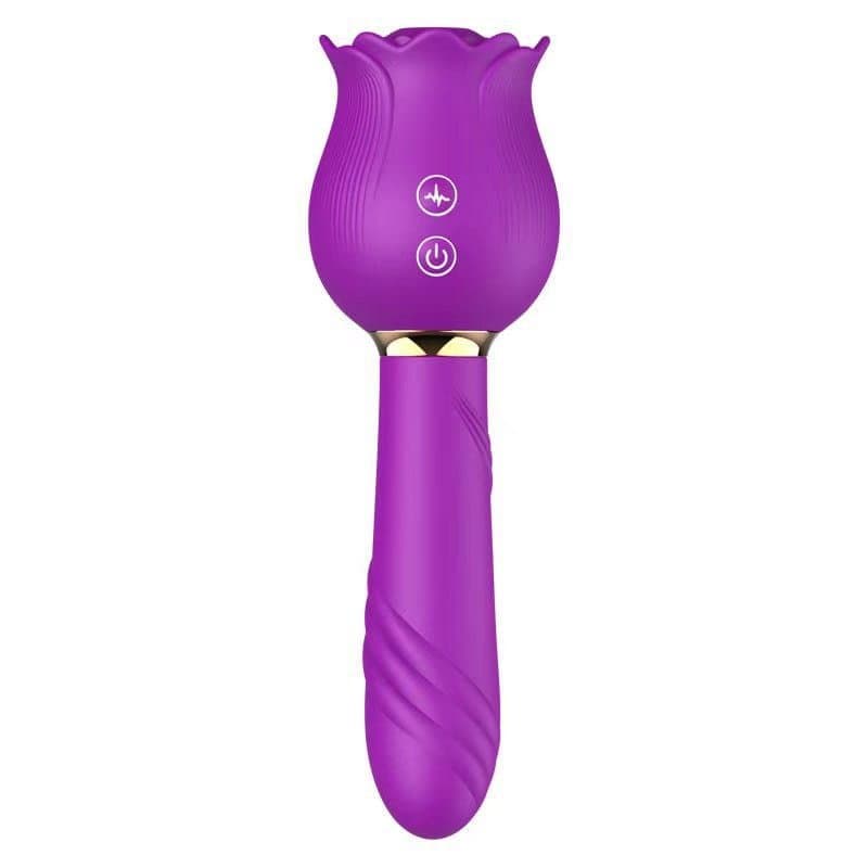 Rose Shaker Sucking G-spot Vibrator & Jump Egg Device for Women featured image