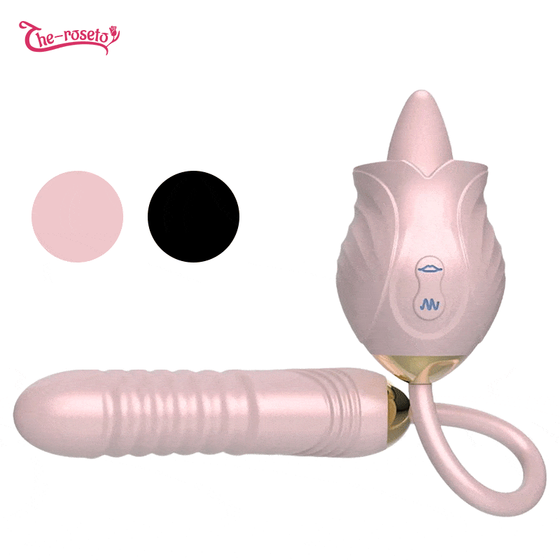Rose Warming G-spot Tongue Licking Vibrator Toy featured image