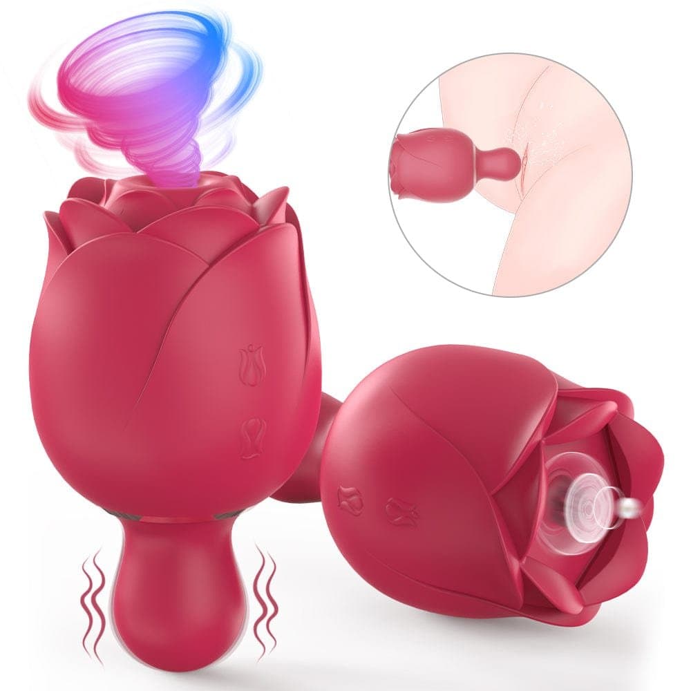 Sucking and Vibrating Rose Toy featured image