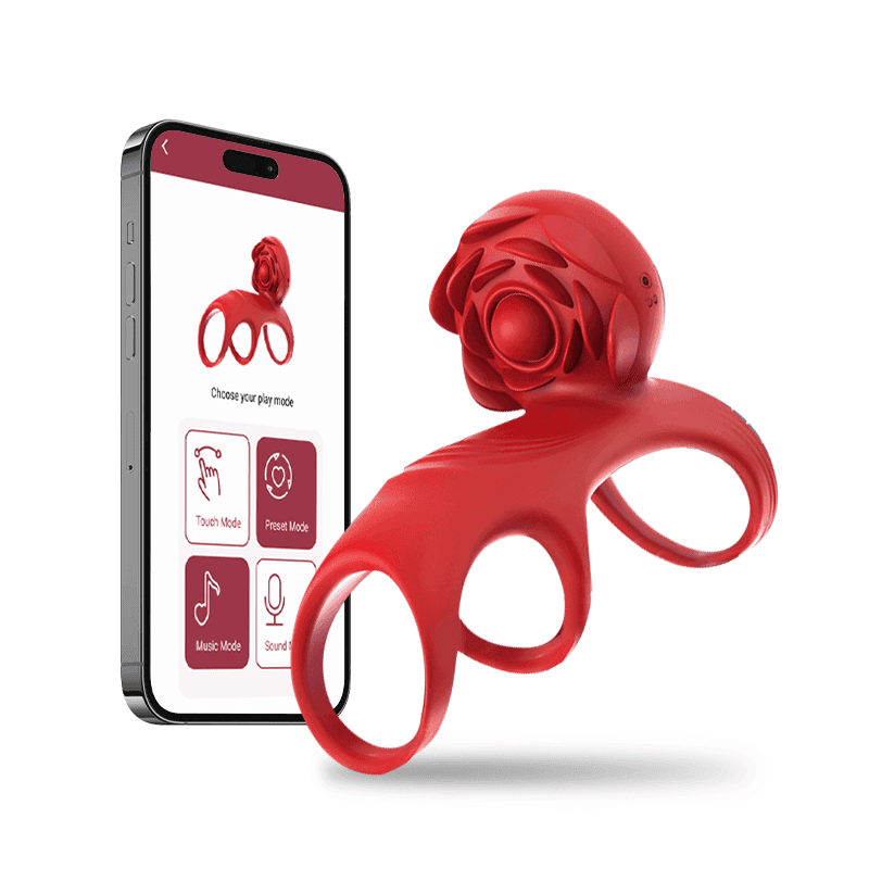 Vibrating Penis Ring Clitoral Vibrator - 9 Modes & App Remote Control featured image
