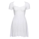 White Mesh Babydoll