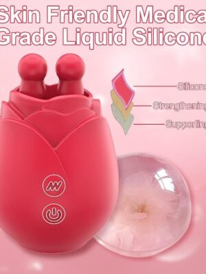 Rose Juliet double tongue vibrator