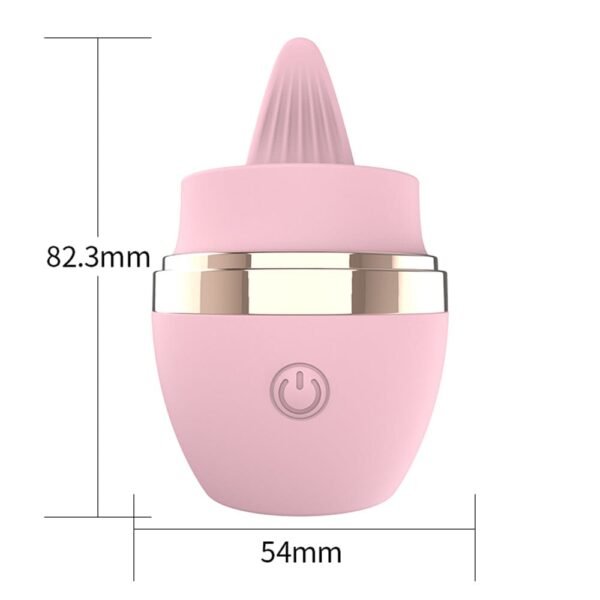 10-Mode Licking Tongue Egg Vibrator - Medical Silicone