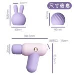 2-in-1 Suction AV Wand Vibrator for Women