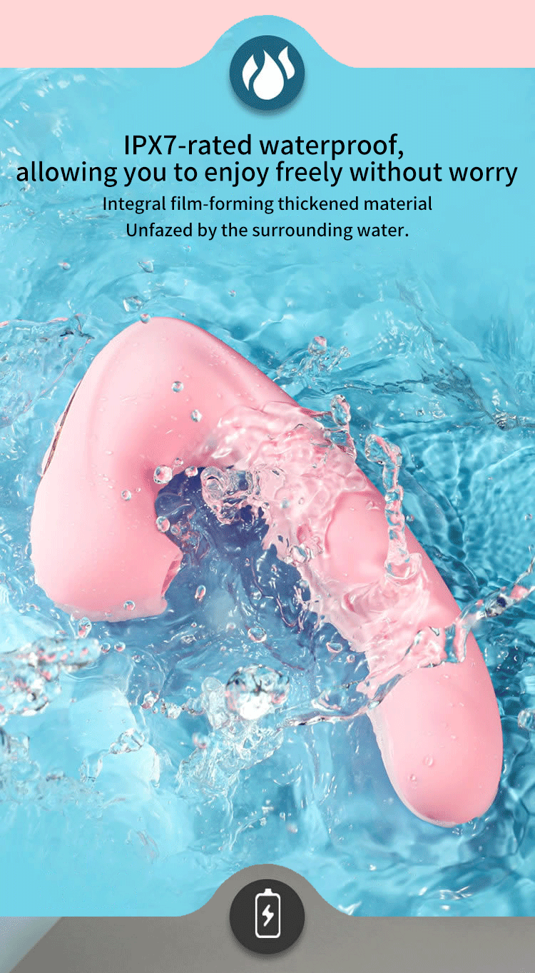 10-Speed Vibrating Suction Female Masturbator