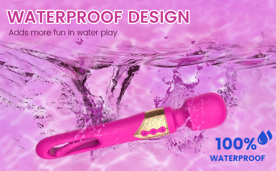 3 In 1 Hollow Slapping Wand Vibrator