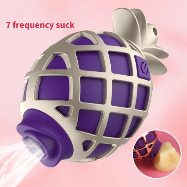 Jouet ananas suceur d'œuf lécheur de clitoris stimulant