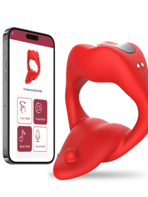 Penis Ring Tongue Design with 9 Vibration Modes