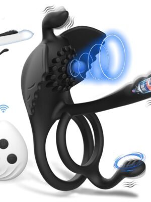 3-in-1 vibrating penis ring
