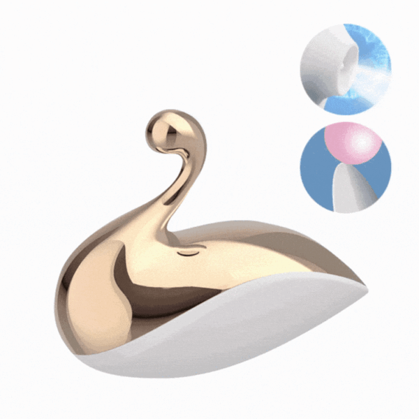 Women's Little Swan Licking Tongue Vibrator