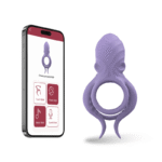 Anello per il pene a eiaculazione ritardata con controllo APP wireless