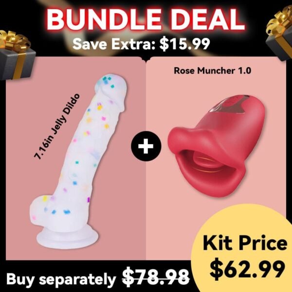 Women's Nipple & Clitoral Vibrator with 10 Biting & 10 Vibrating Modes