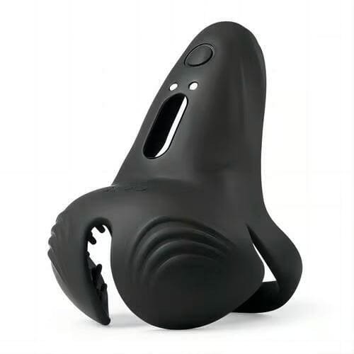Dense Tickler Vibrating Penis Ring with 10 Patterns