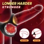 3-in-1 Vibrating Anal Plug & Testicle Stimulator with Cock Ring
