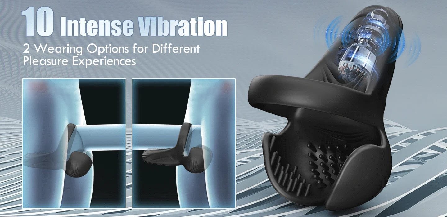 dense tickler vibrating penis ring