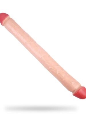 18.11'' Double-Ended Soft Silicone Anal Dildo