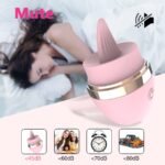 10-Mode Licking Tongue Egg Vibrator - Medical Silicone