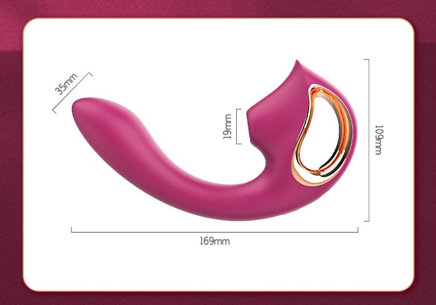 sucking G-spot vibrator