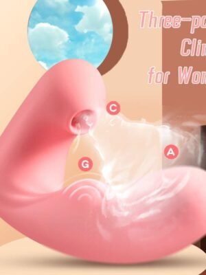 10-Speed Vibrating Suction Female Masturbator