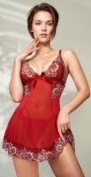 Lingerie Babydoll in pizzo bicolore