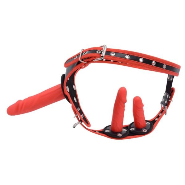 Wearable Removable Silicone G-Spot Stimulating Dildo