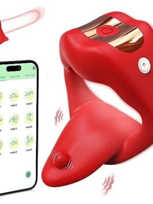 vibrating penis ring tongue design