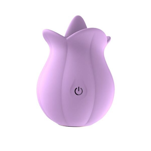 10 Speed Rose Vibrator with Tongue Licking Function