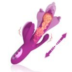 Trident 4-in-1 Heating Telescopic Tongue-Licking Vibrator