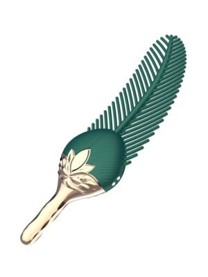 Peacock Feather Clitoral Stimulator & Massager - 10 Mode Vibrator