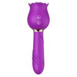 Rose Shaker Sucking G-spot Vibrator & Jump Egg Device for Women