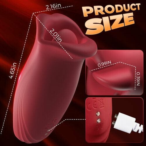 Women's Nipple & Clitoral Vibrator with 10 Biting & 10 Vibrating Modes