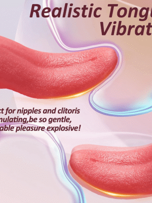 Tongue Licking Female Vibrator