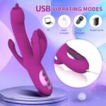 Trident 4-in-1 Heating Telescopic Tongue-Licking Vibrator