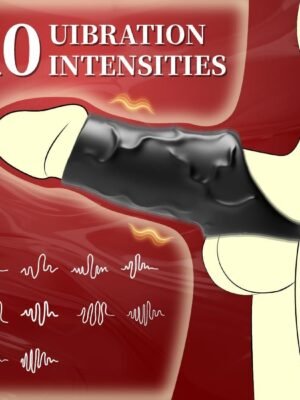 remote controlled vibrating penis sleeve