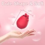 Jouet Orgasmique Rose Juliet Double Langue Lèche Shaker Clitoris Mamelon