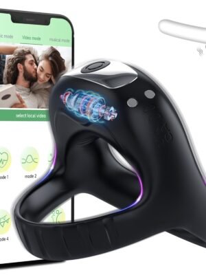 Vibrating Cock Ring with APP