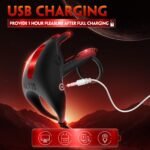 Bunny Ring Vibrating Cock Ring with Penis Sleeve for Men