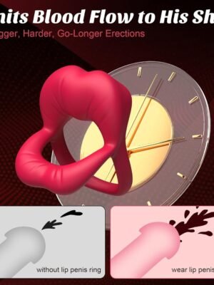 vibrating cock ring with clitoral stimulator
