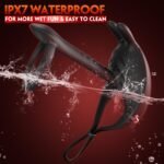 Bunny Ring Vibrating Cock Ring with Penis Sleeve for Men