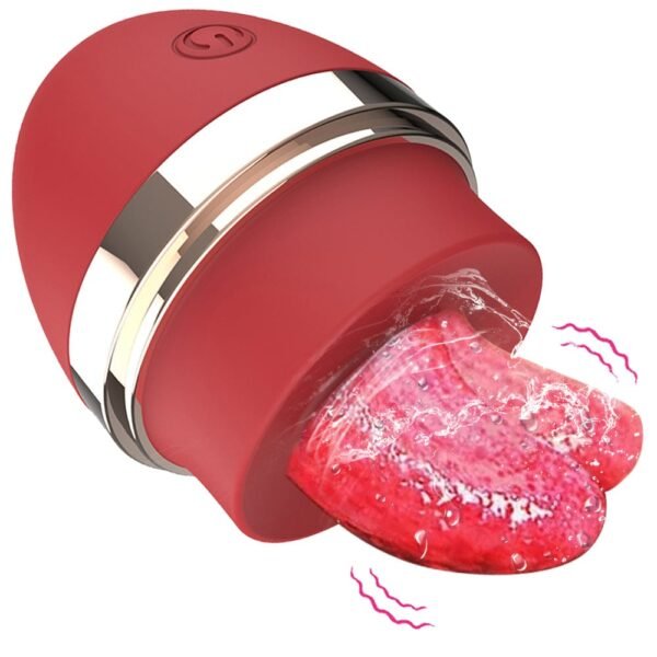 10-Mode Licking Tongue Egg Vibrator - Medical Silicone