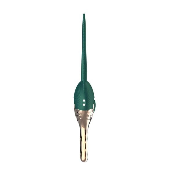Peacock Feather Clitoral Stimulator Body Massager with 10 Vibration Modes