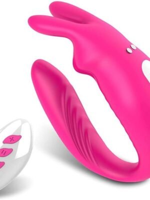 Clitoral G-Spot Rabbit Vibrator for Couples