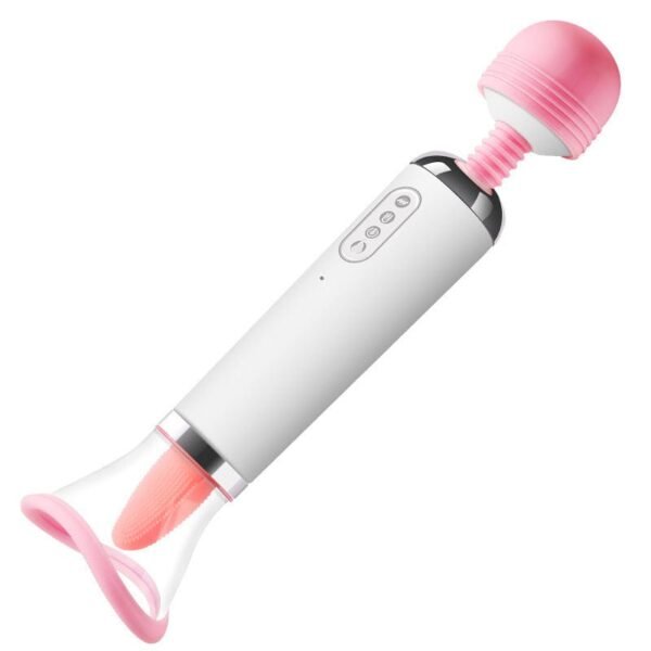 Cingrela Triple Stimulation Tongue Vibrator with Heating & Suction