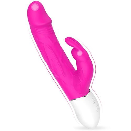 Rabbit Vibrator Dildo with Dual Stimulation