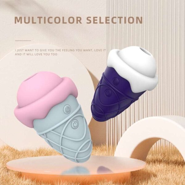 10-Frequency Sucking Cone Vibrator for Women