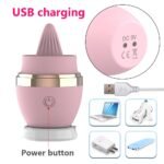 10-Mode Licking Tongue Egg Vibrator - Medical Silicone