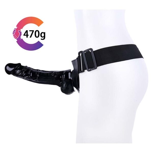 7.08'' Triangle Wearable Dildo with Adjustable Leather Straps